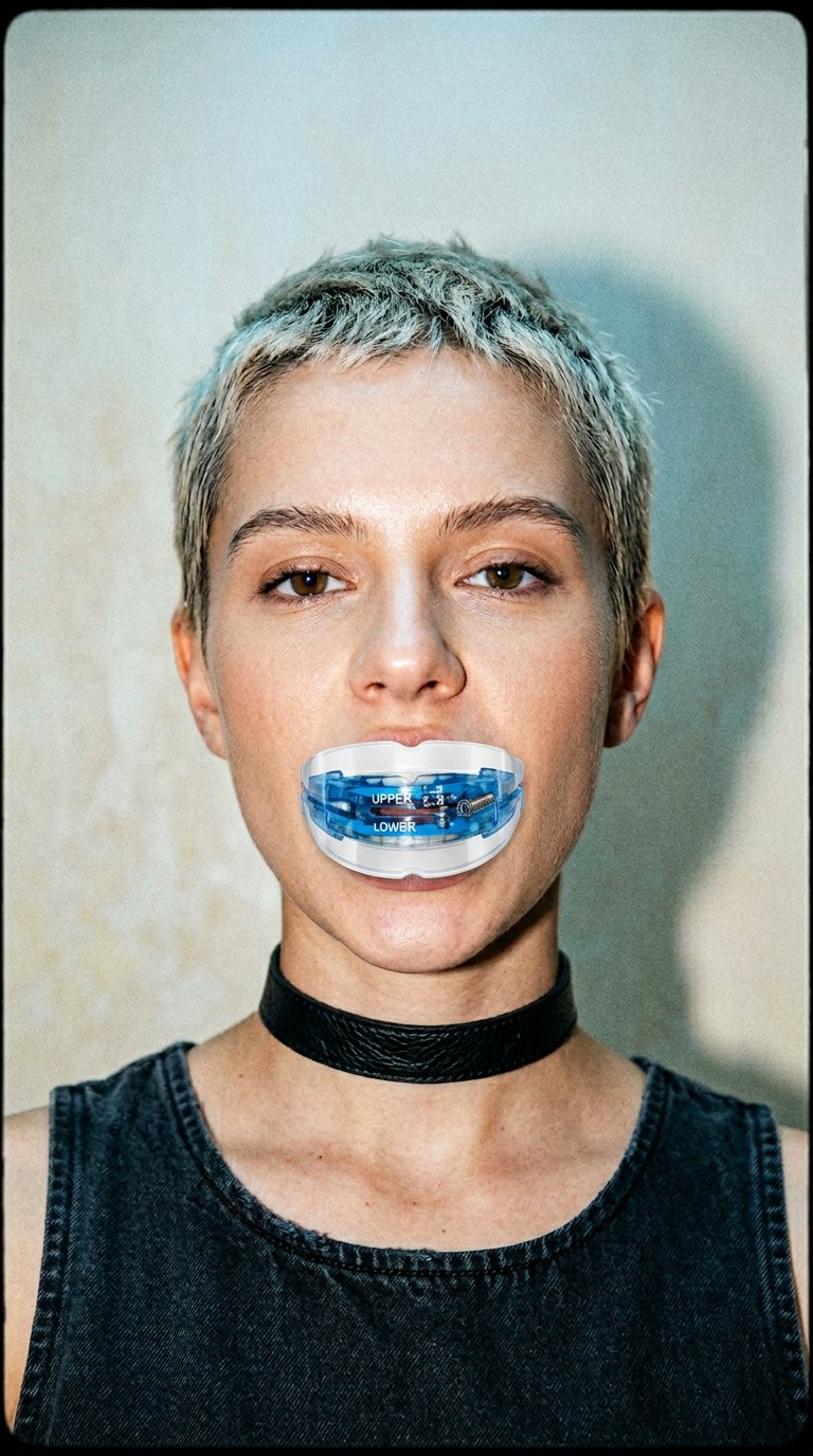 AI product shot of Anti-Snoring Mouth Guard