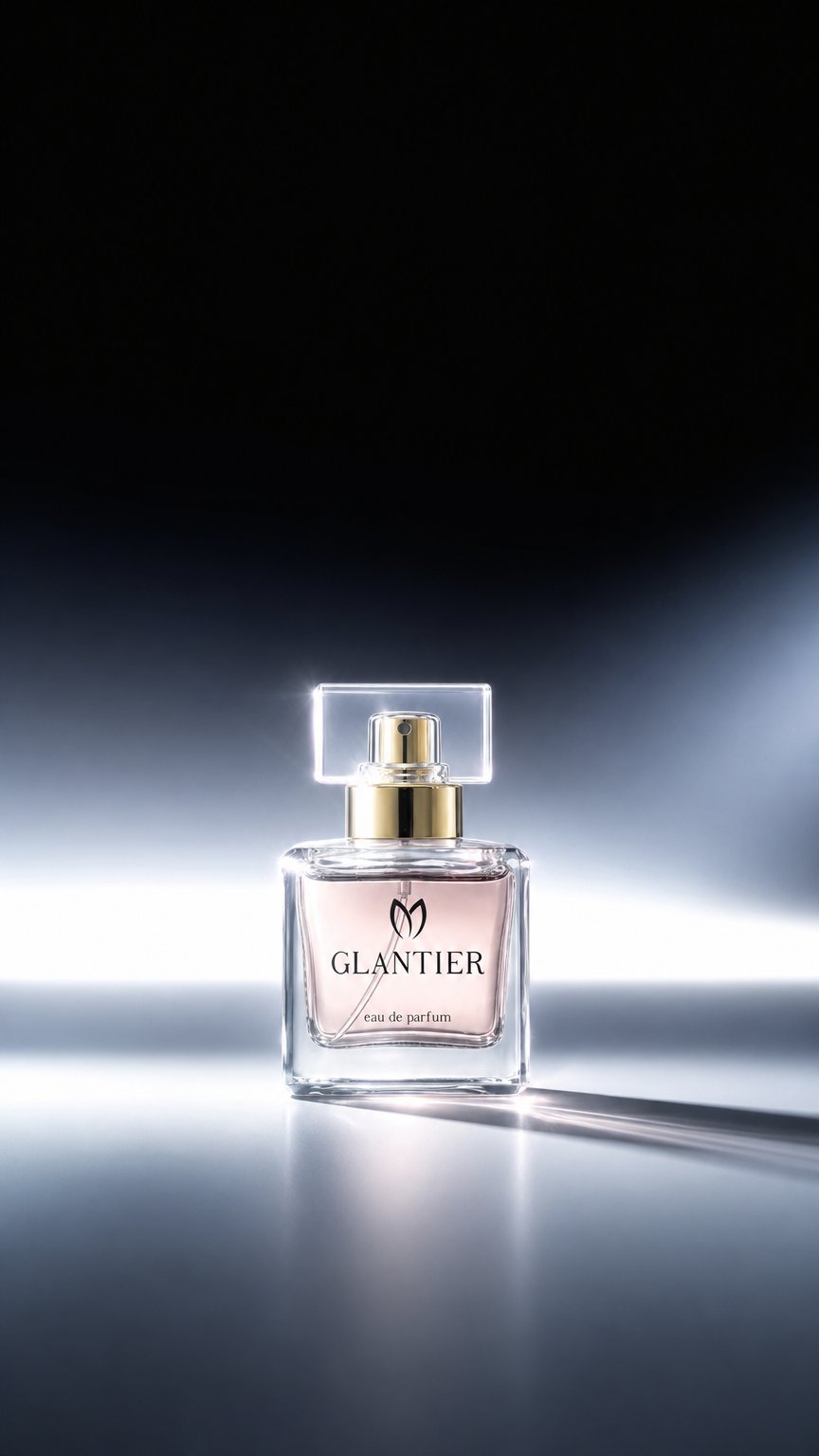 AI product shot of Glantier Parfum 401 - Lacoste ihlette - Lacoste pour Femme