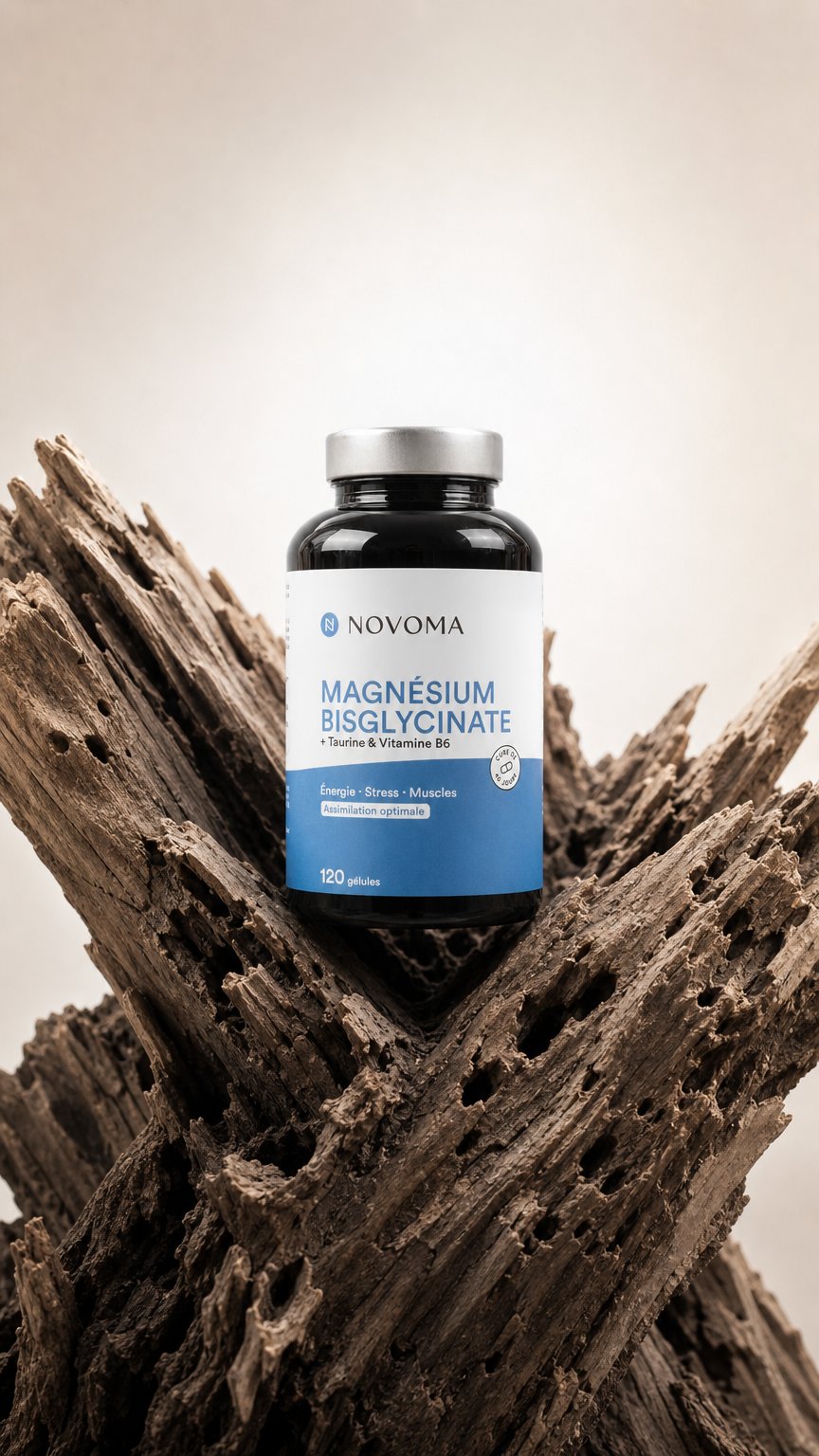 AI product shot of Magnésium Bisglycinate