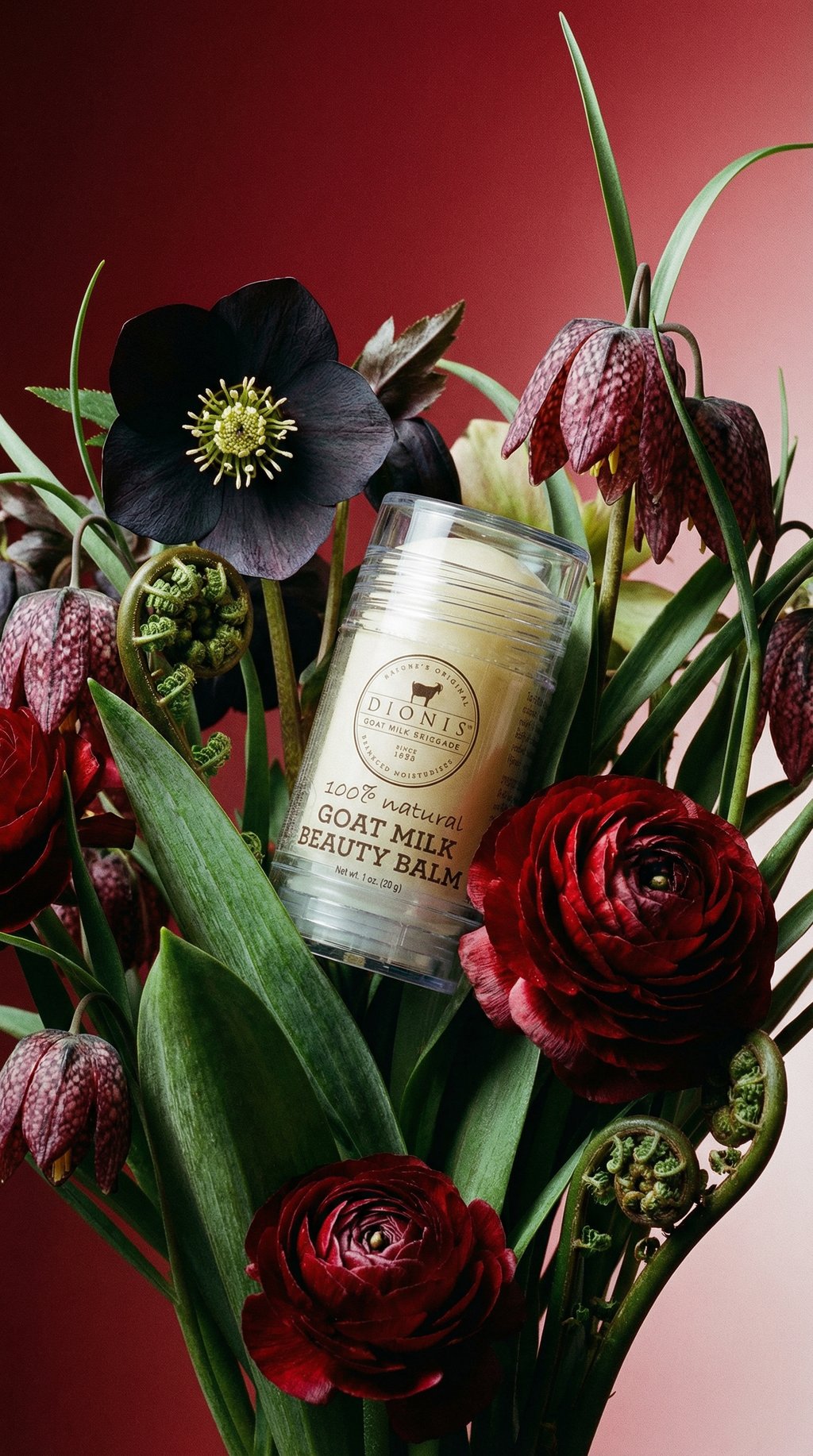 AI product shot of Goat Milk Beauty Balm