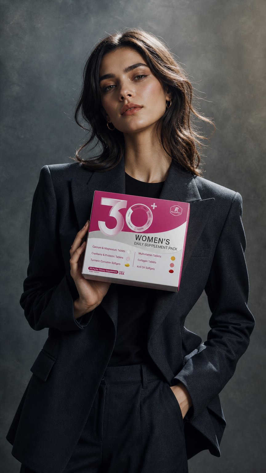 AI product shot of Beauty Pack — Women’s Daily 6 Essentials