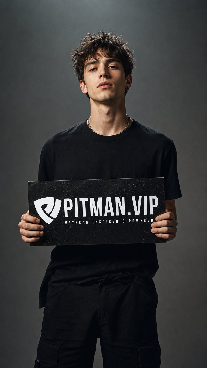AI product shot of PITMANVIP