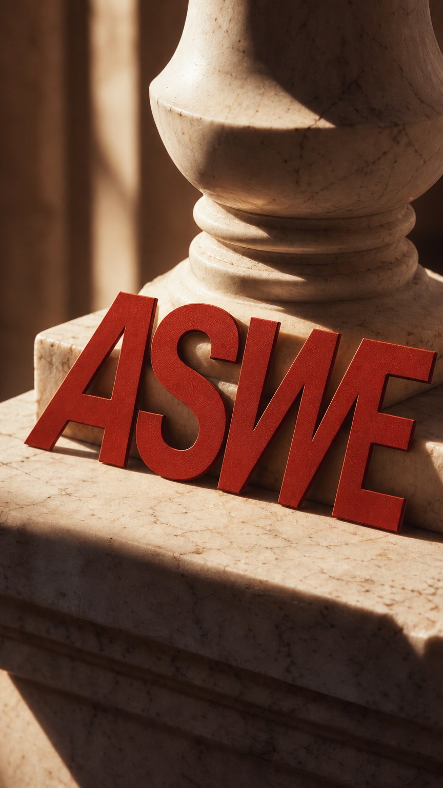 AI product shot of ASWE