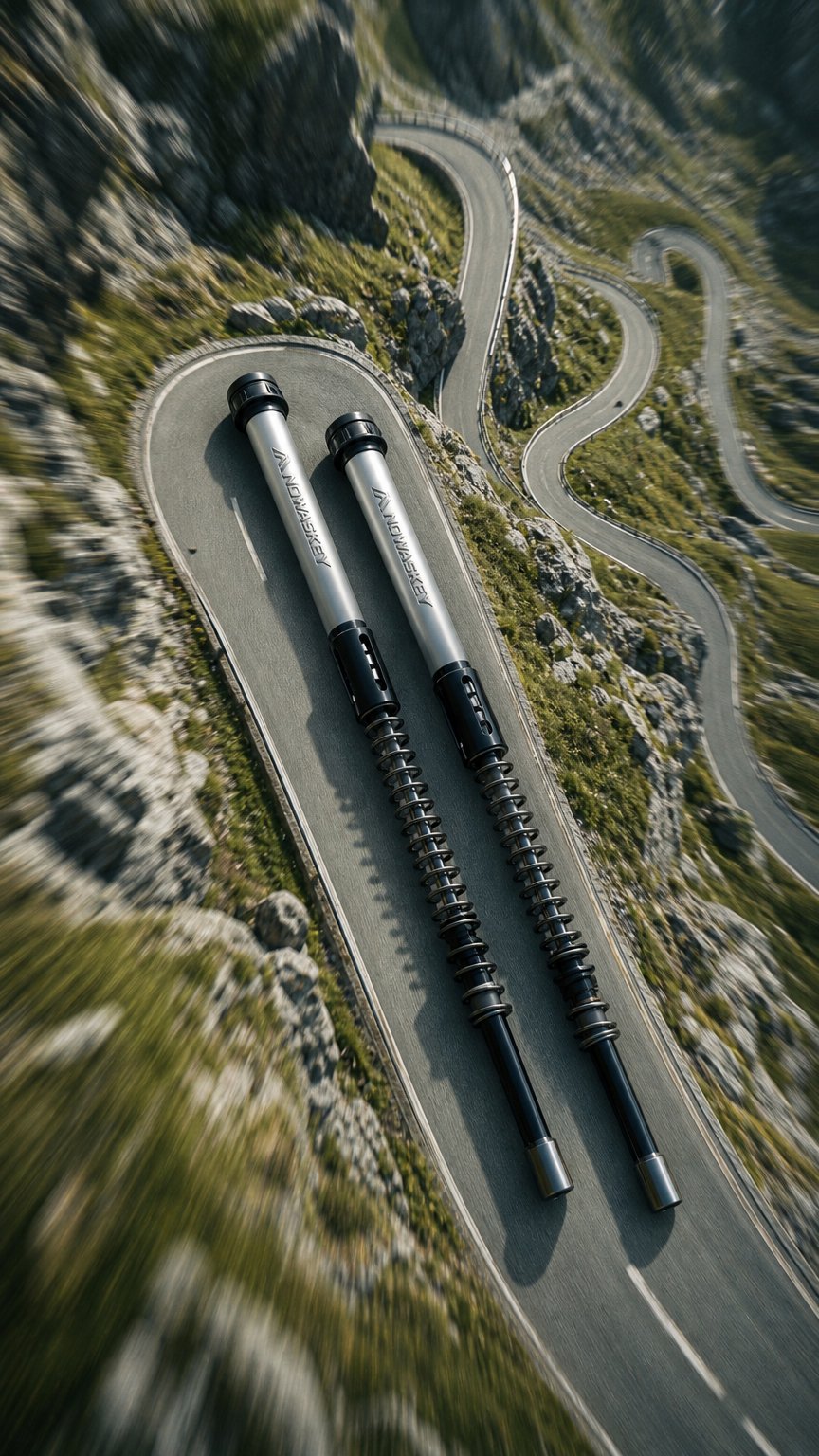 AI product shot of Level 4: The Ultimate Front-End Package - 2014-2024 Bagger Models - 49mm
