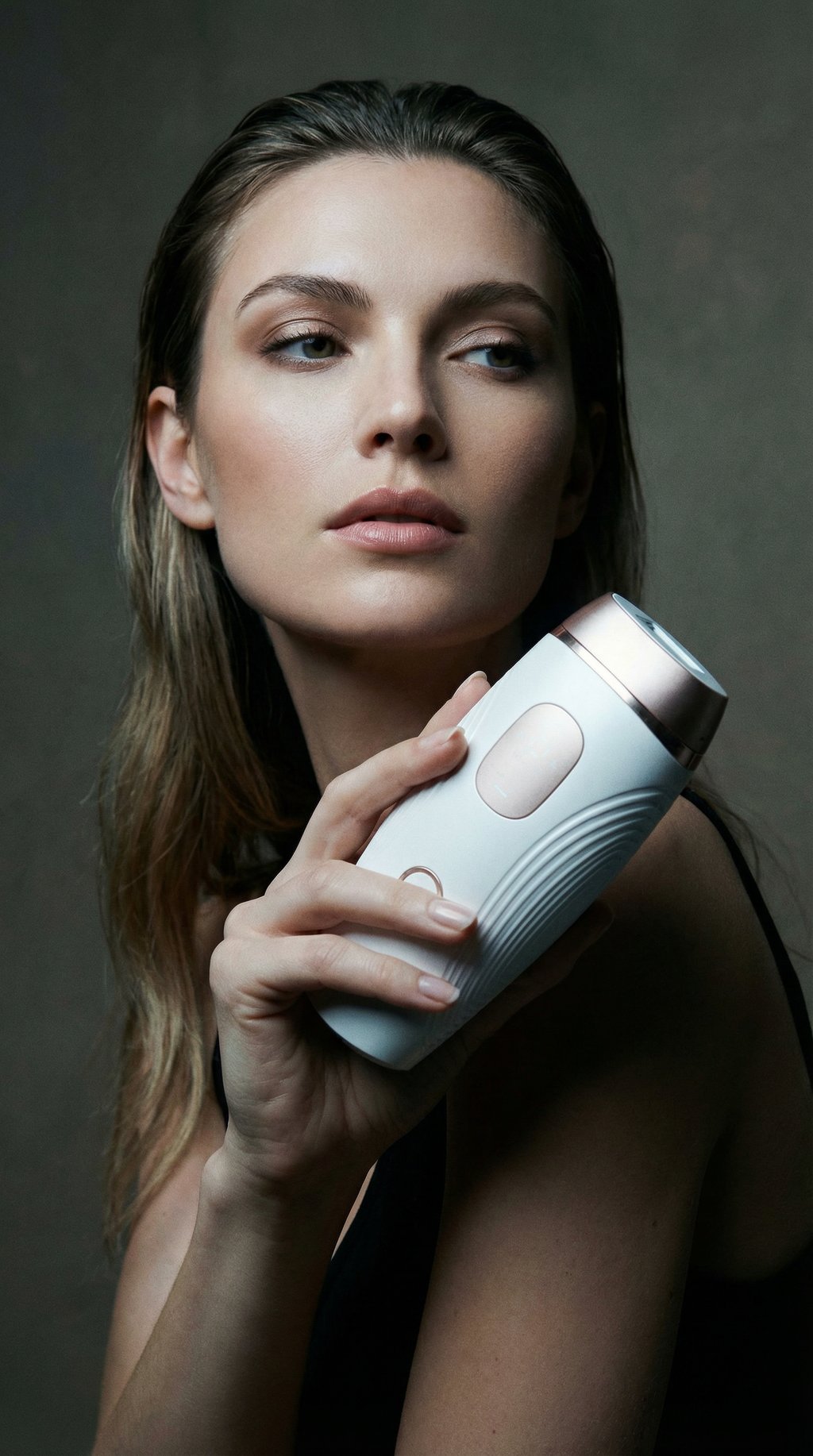 AI product shot of IPL Hair Removal Device - with Ice Cooling Tech