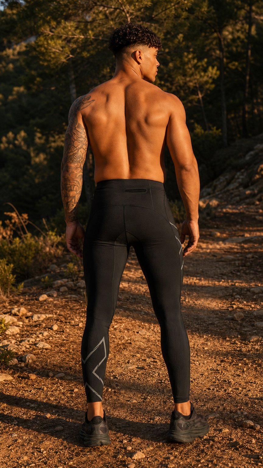AI product shot of Light Speed Compression Tights