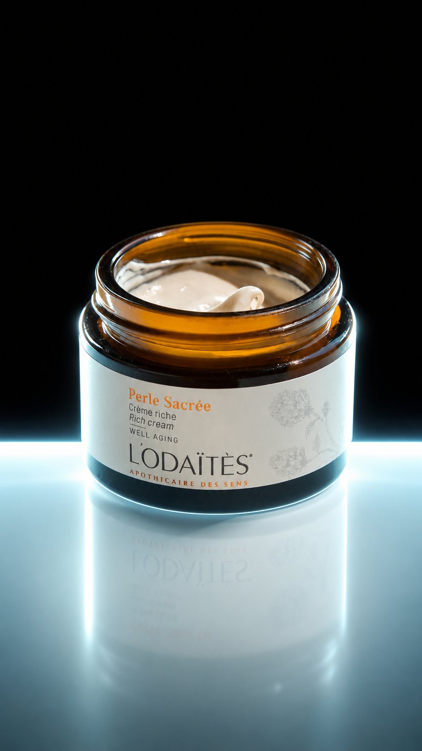 AI product shot of Perle Sacrée - 50ml