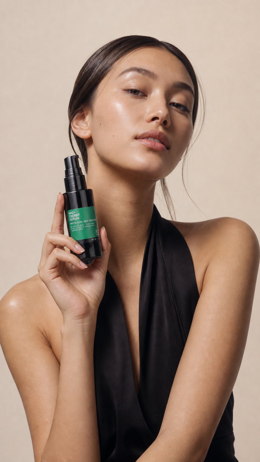 AI product shot of NAD+ Energy Serum