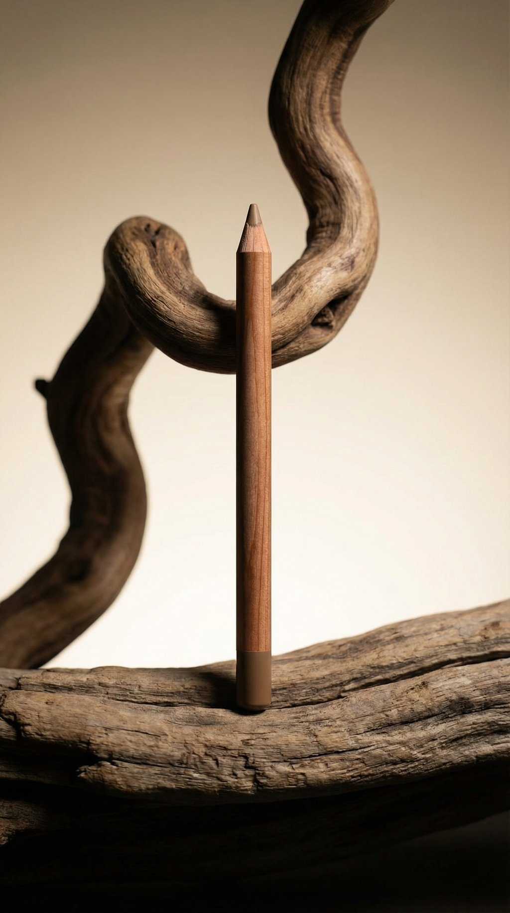 AI product shot of BROW REFINE // brow pencil