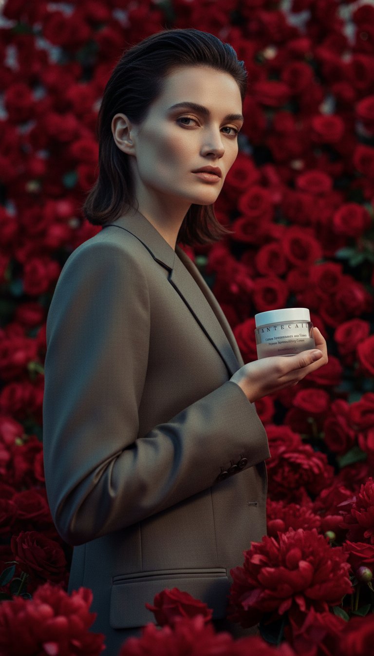 AI product shot of Flower Harmonizing Cream