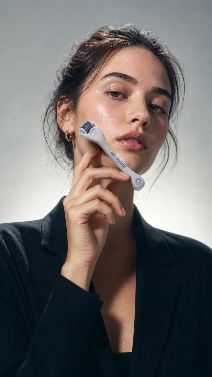 AI product shot of Derma Roller