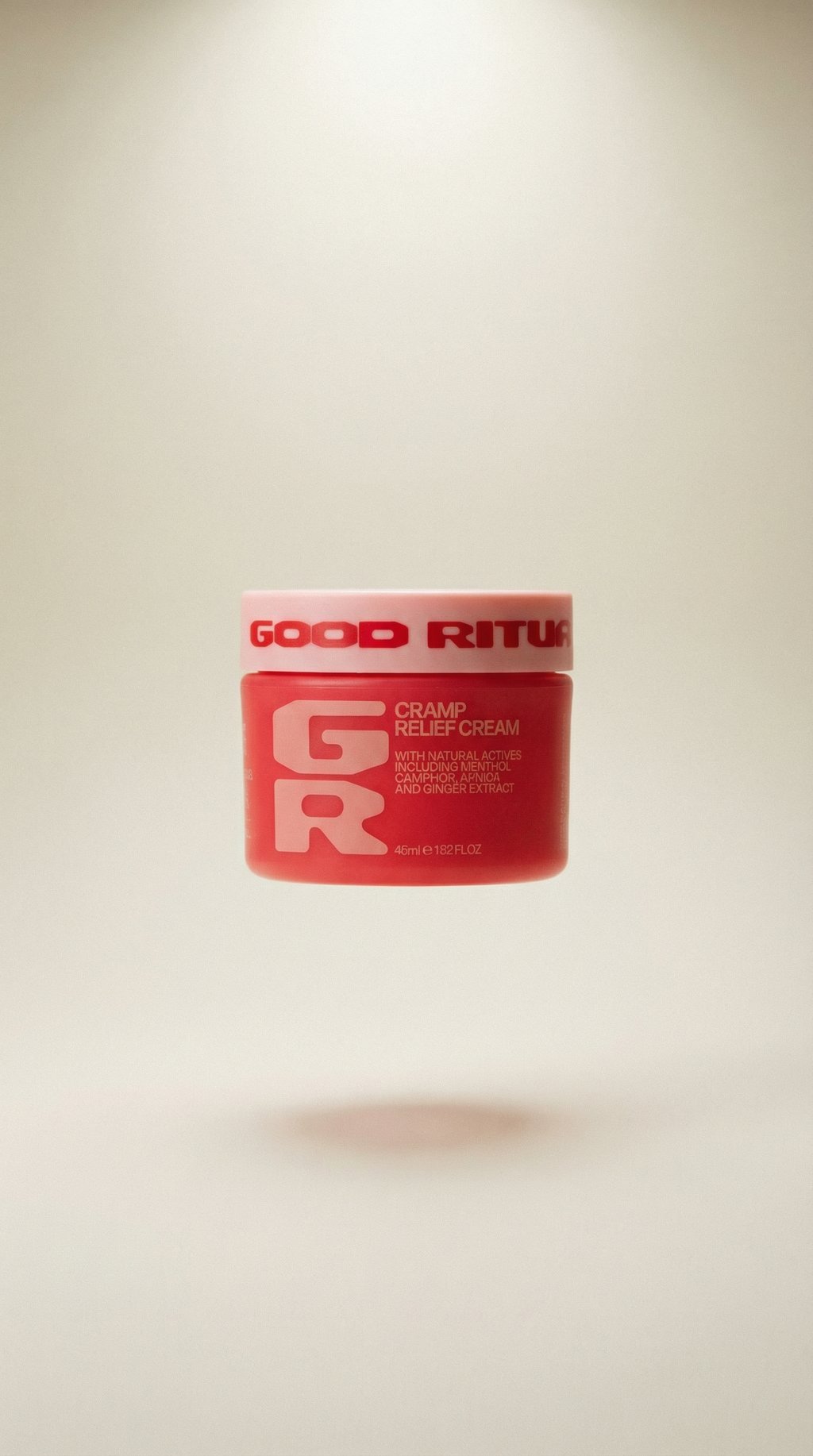 AI product shot of Cramp Relief Cream
