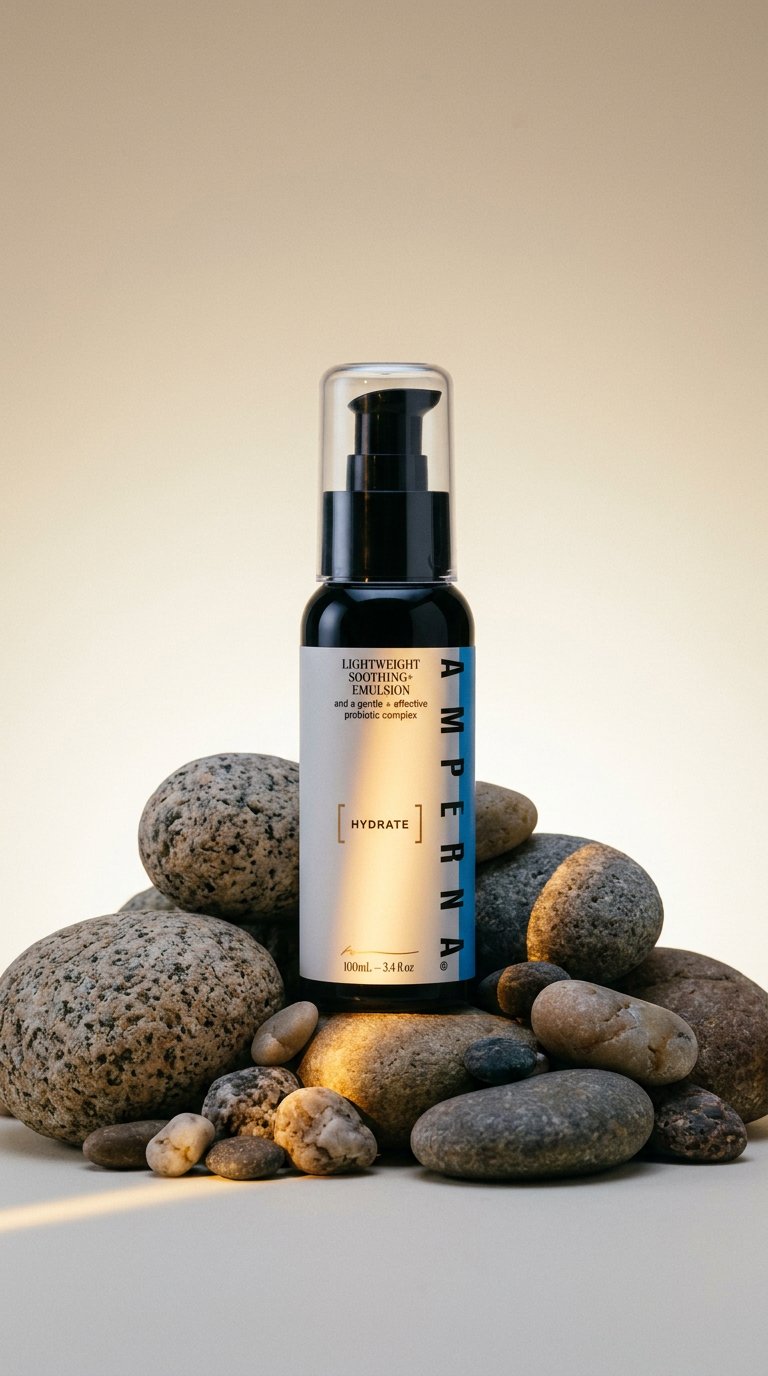 AI product shot of Lightweight Soothing+ Emulsion