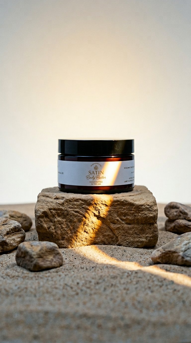 AI product shot of Watermelon Lime Scrub