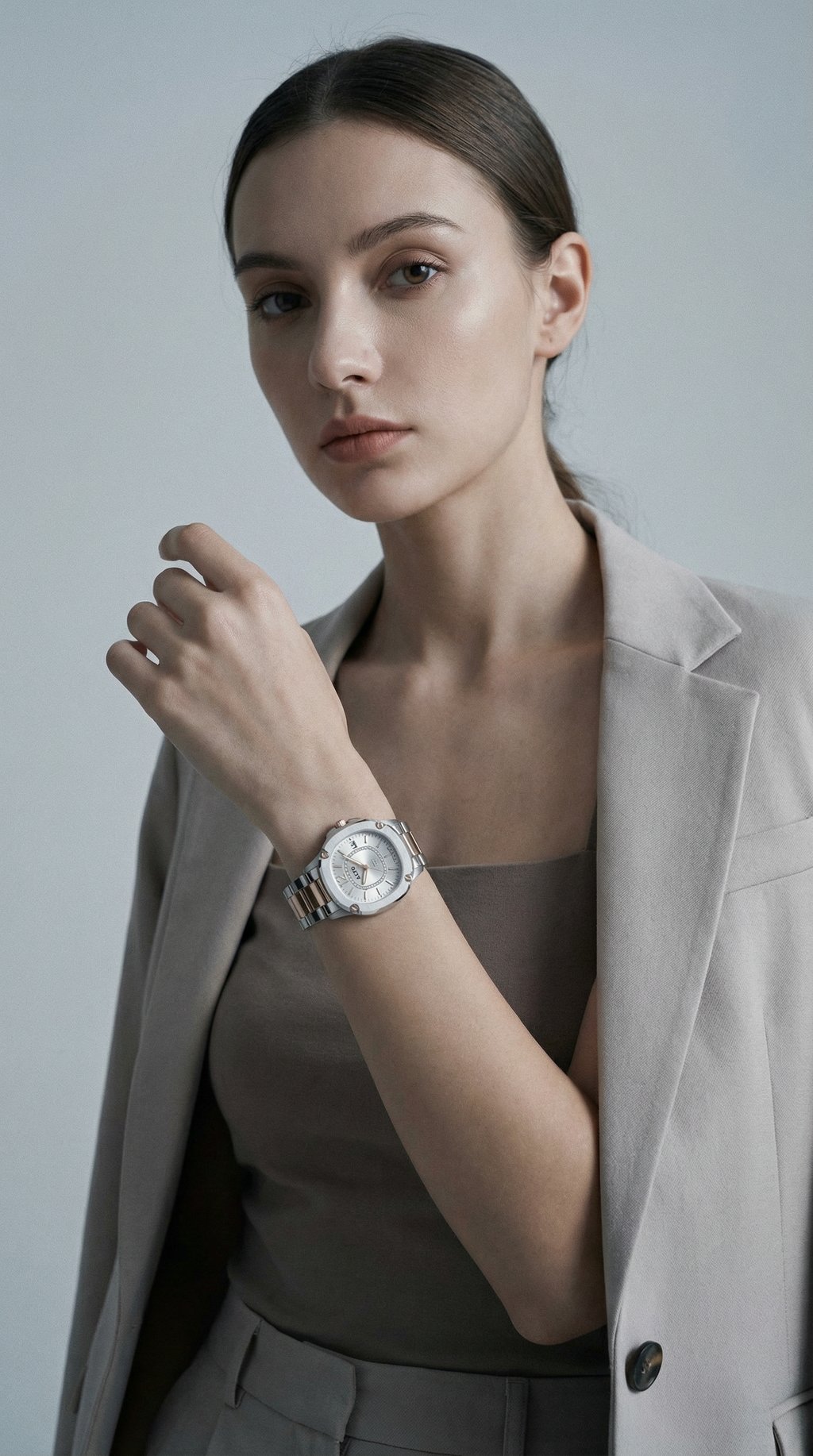 AI product shot of Alto ALT-DL01-SR-WE Silver Dial Stainless Steel Women Watch