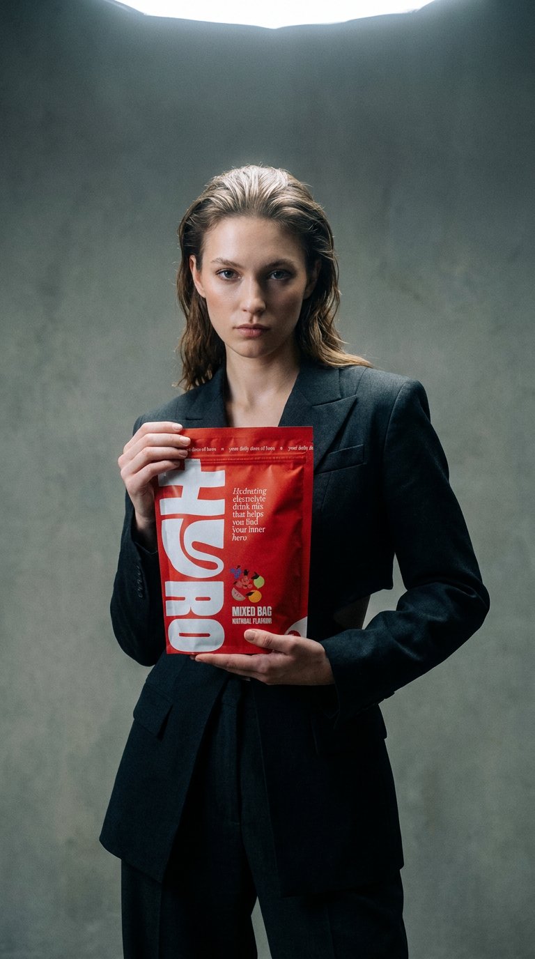 AI product shot of Hyro Variety Pack