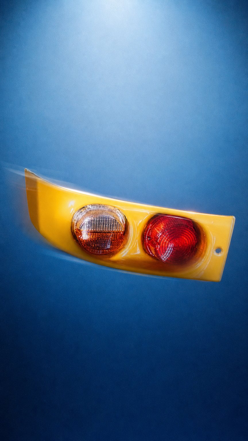 AI product shot of Porsche 911R Taillight Lens Set - 911R | 1965-1989 SMC-631-005