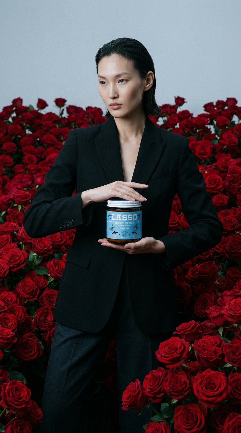 AI product shot of Organic Tallow & Manuka Honey Moisturizer