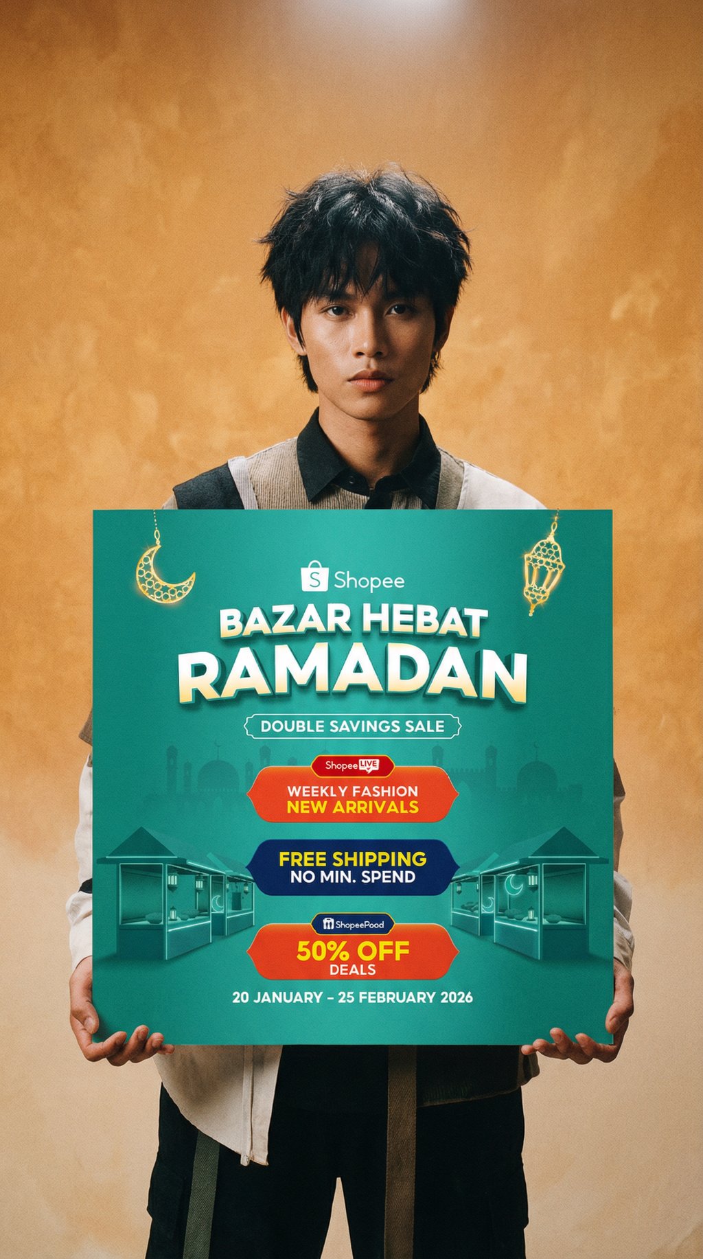 AI product shot of Shopee