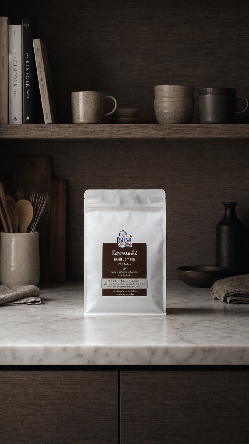 AI product shot of Espresso #2: Brazil Bom Dia