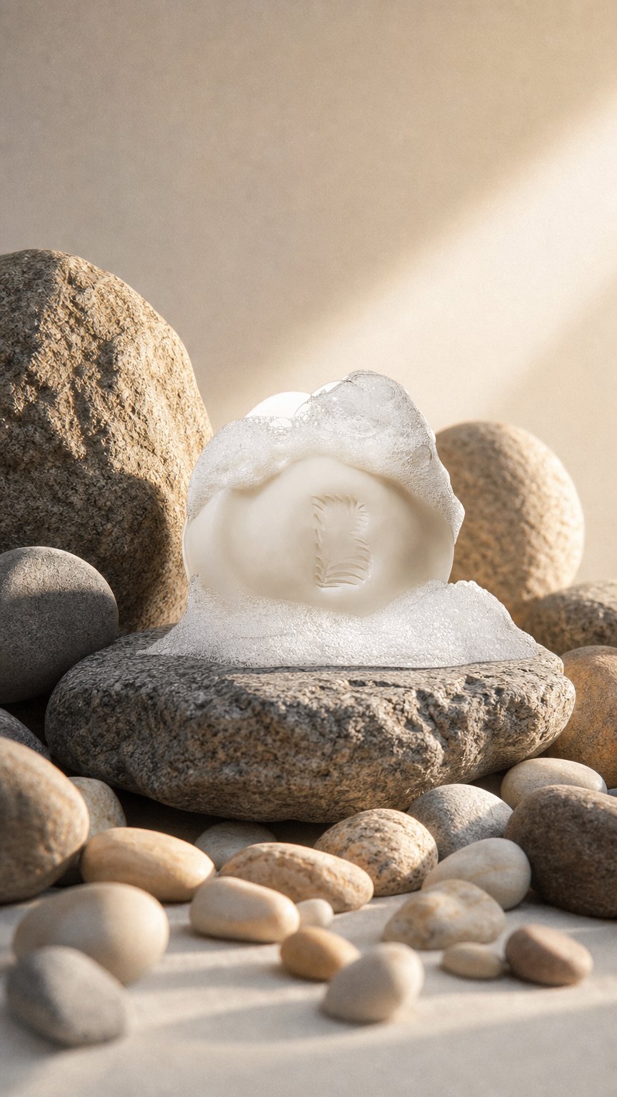 AI product shot of Sensitive Soap