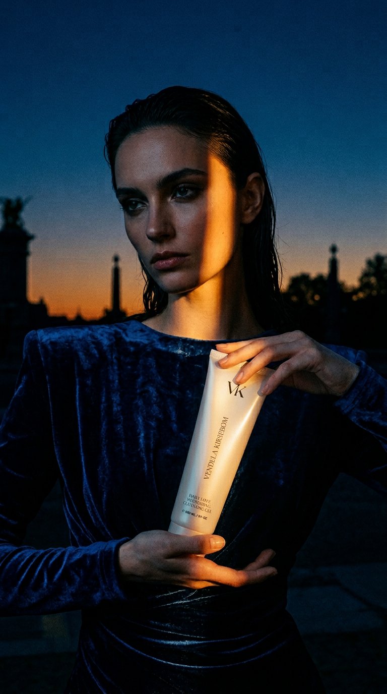 AI product shot of Vendela Kirsebom Nourishing Cleansing Gel 150 ml