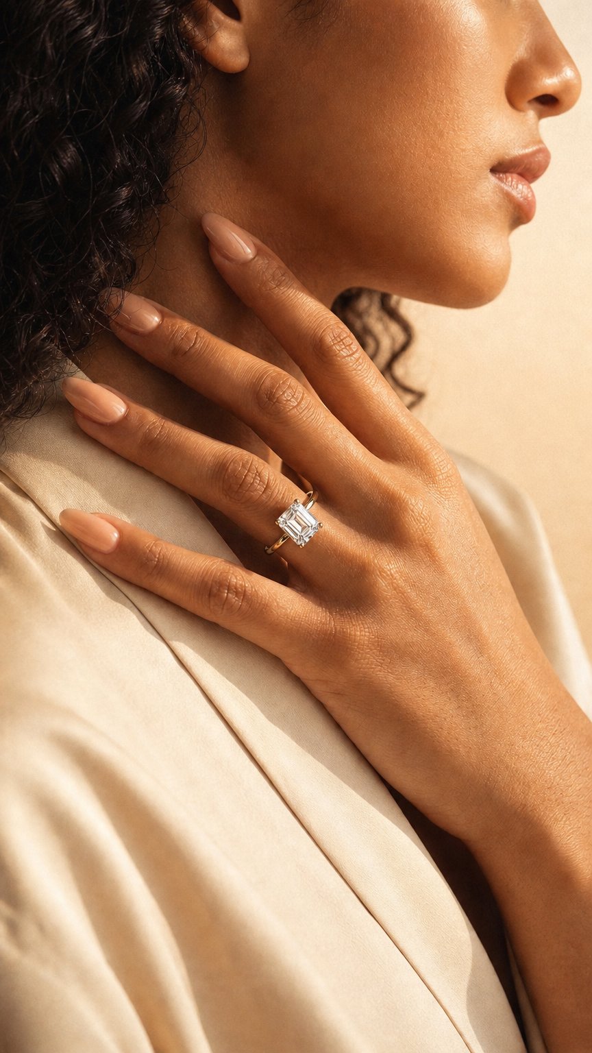 AI product shot of The Monaco Ring