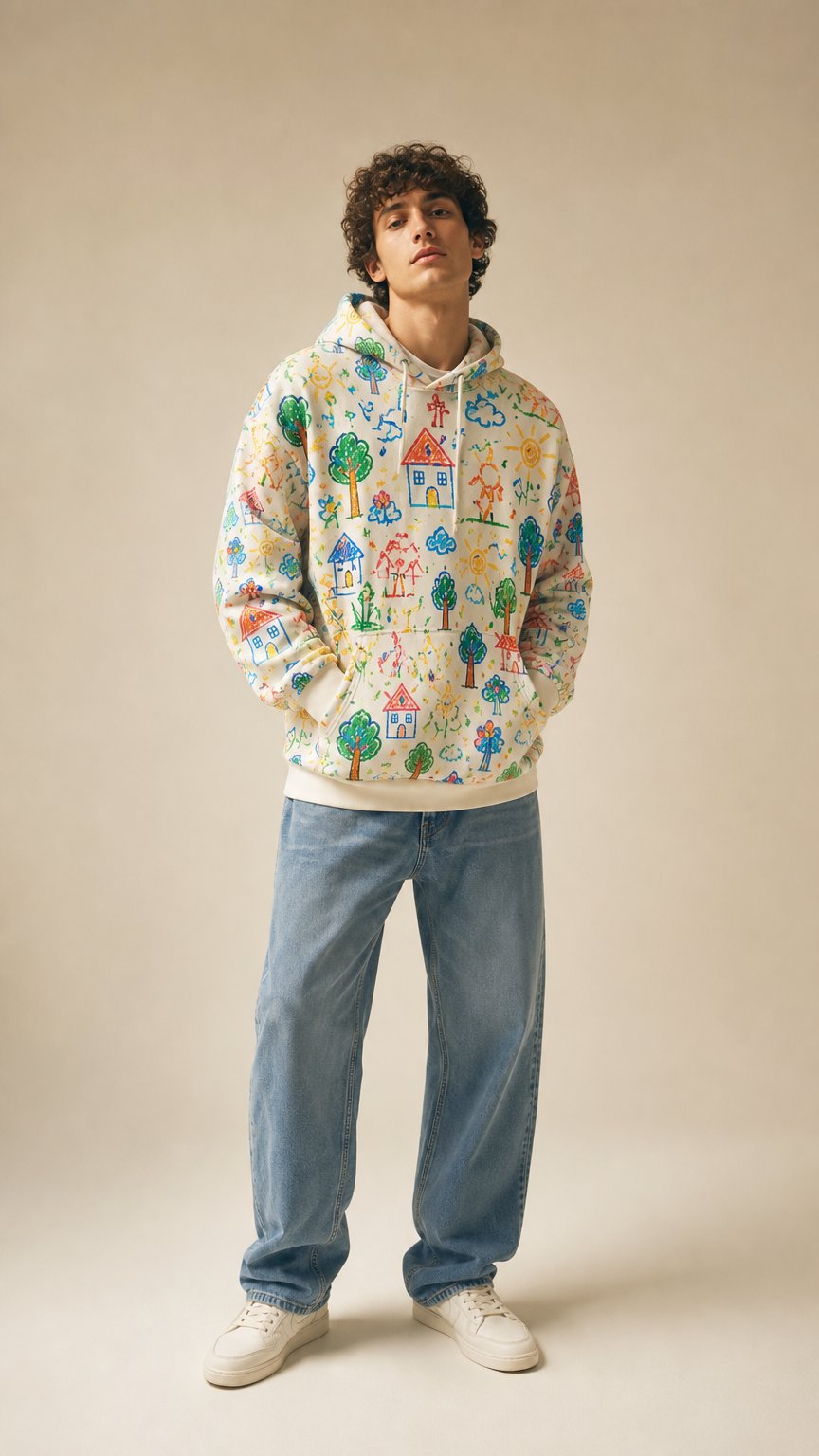 AI product shot of Thread Doodle Custom Gift