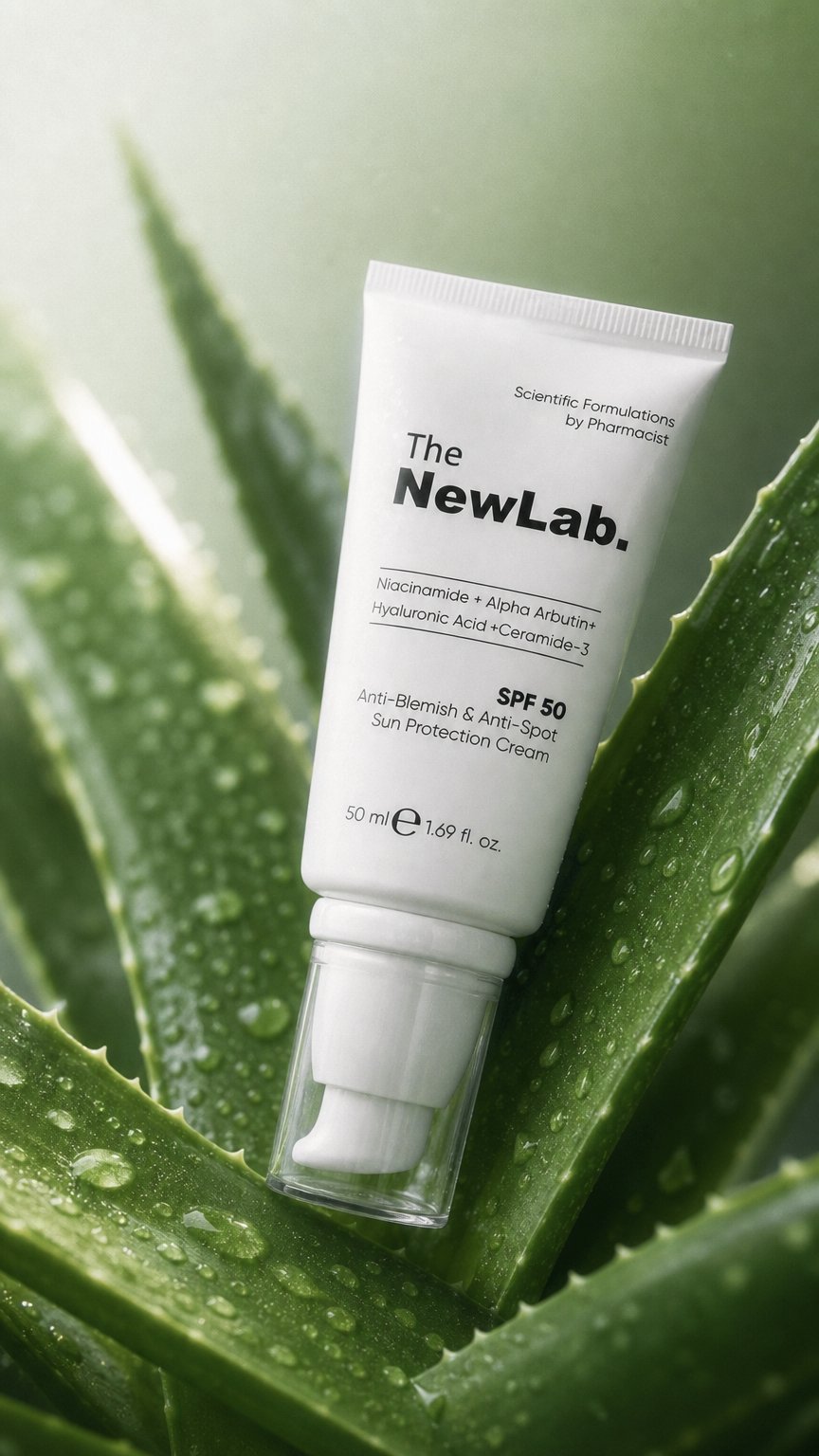 AI product shot of Sonnenschutzcreme LSF 50