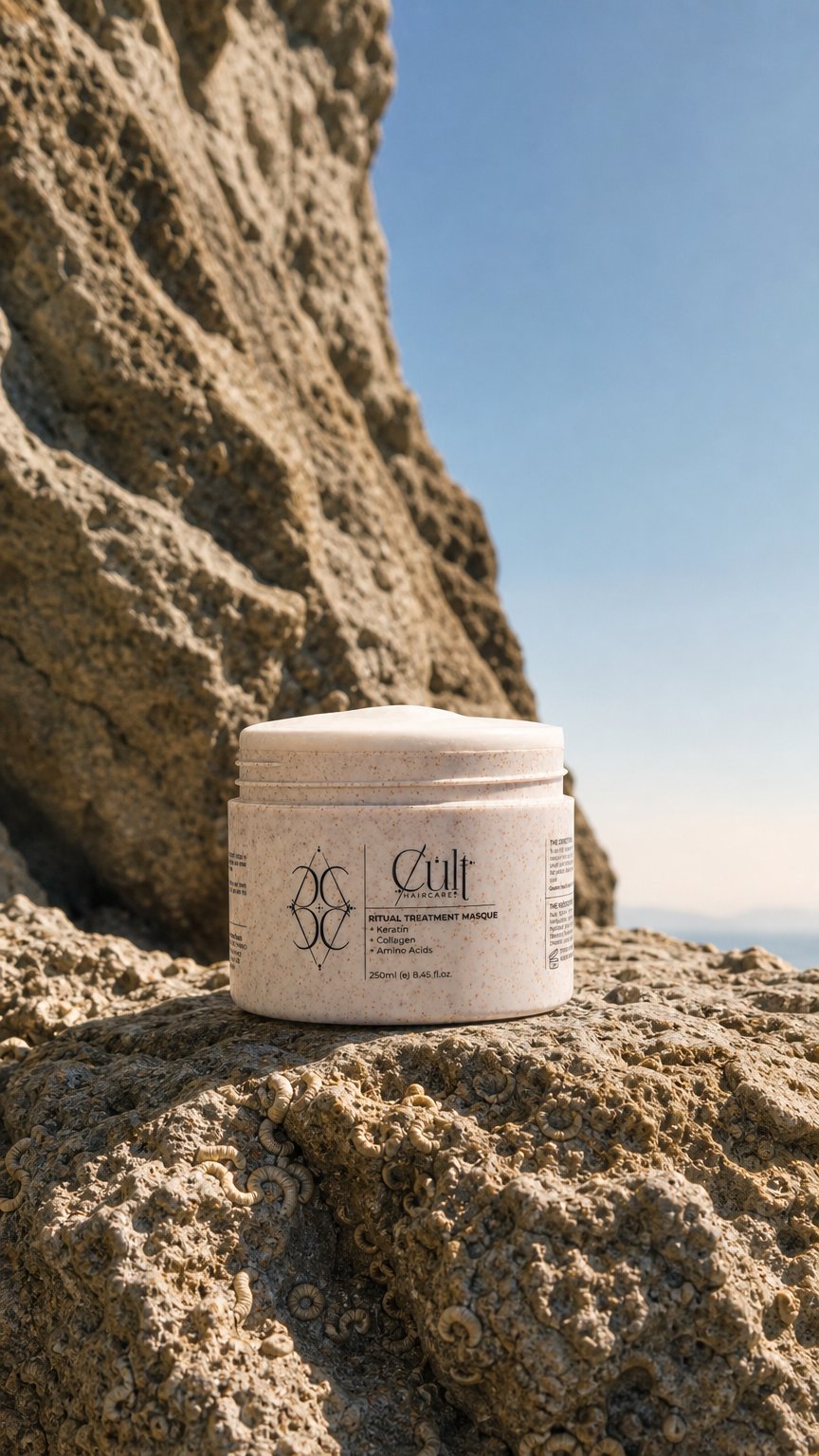 AI product shot of CULT Haircare Ritual Treatment Masque 250ml (e) 8.45 fl. Oz.