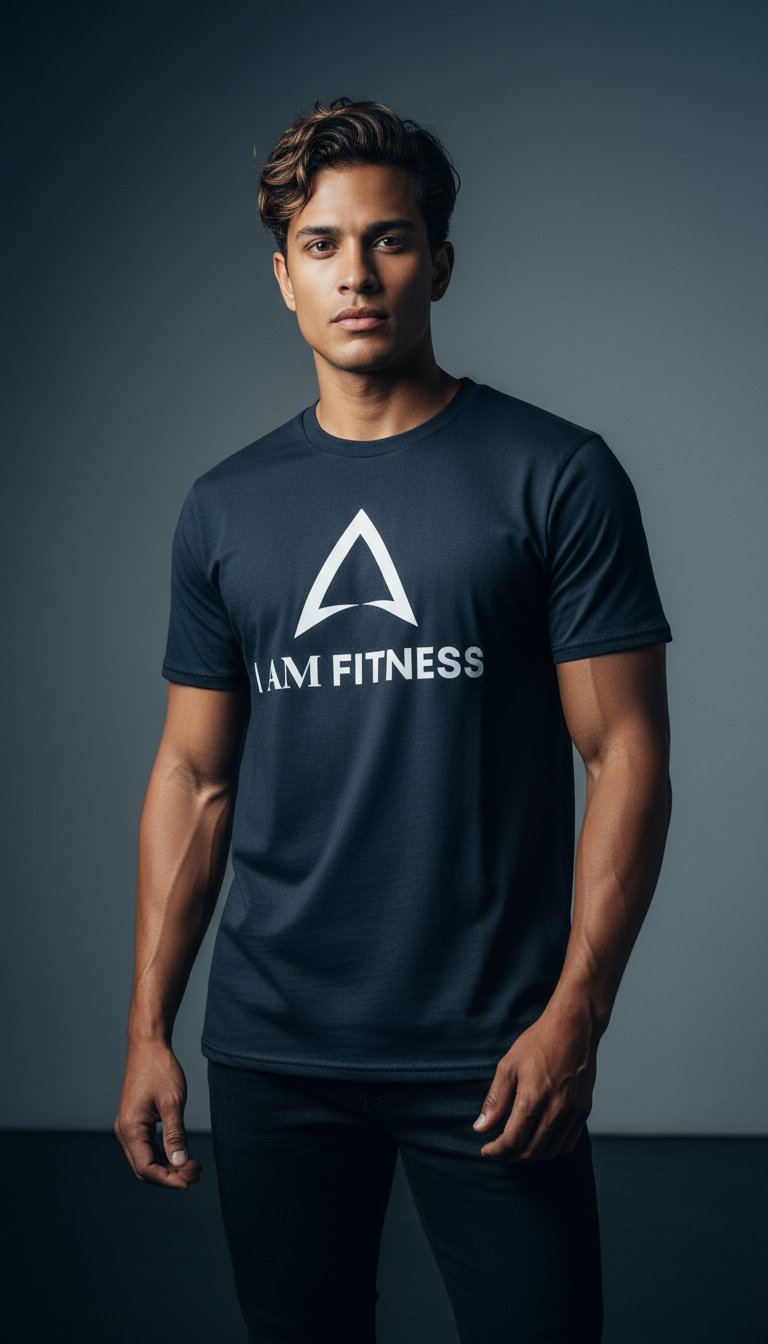 AI product shot of Men's Original Logo T- Shirt