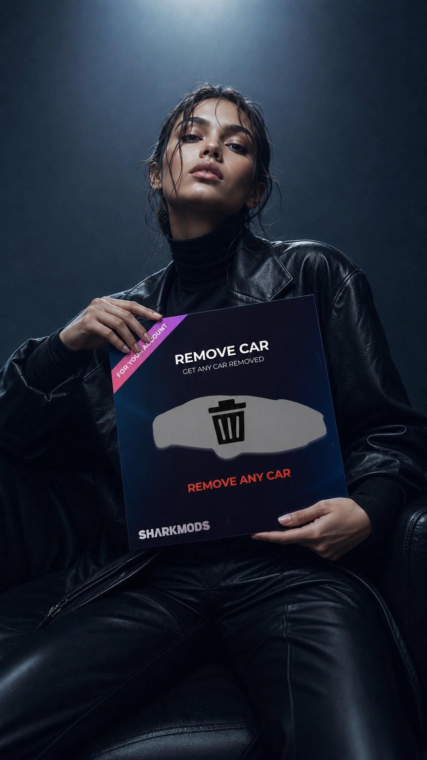 AI product shot of Remove any Car