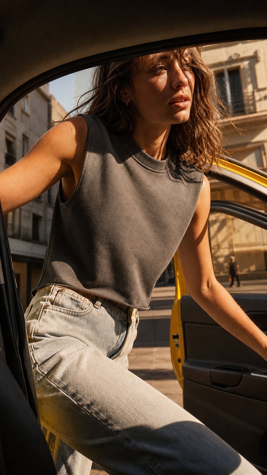 AI product shot of House of Ventura's Boxy Tank