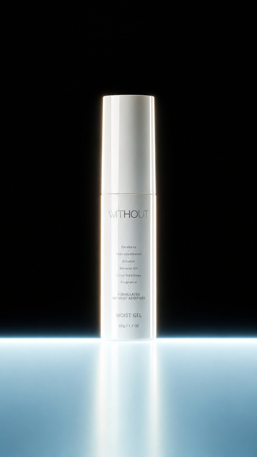 AI product shot of MOIST GEL-Lightweight Moisturizer for Oily and Combination Skin