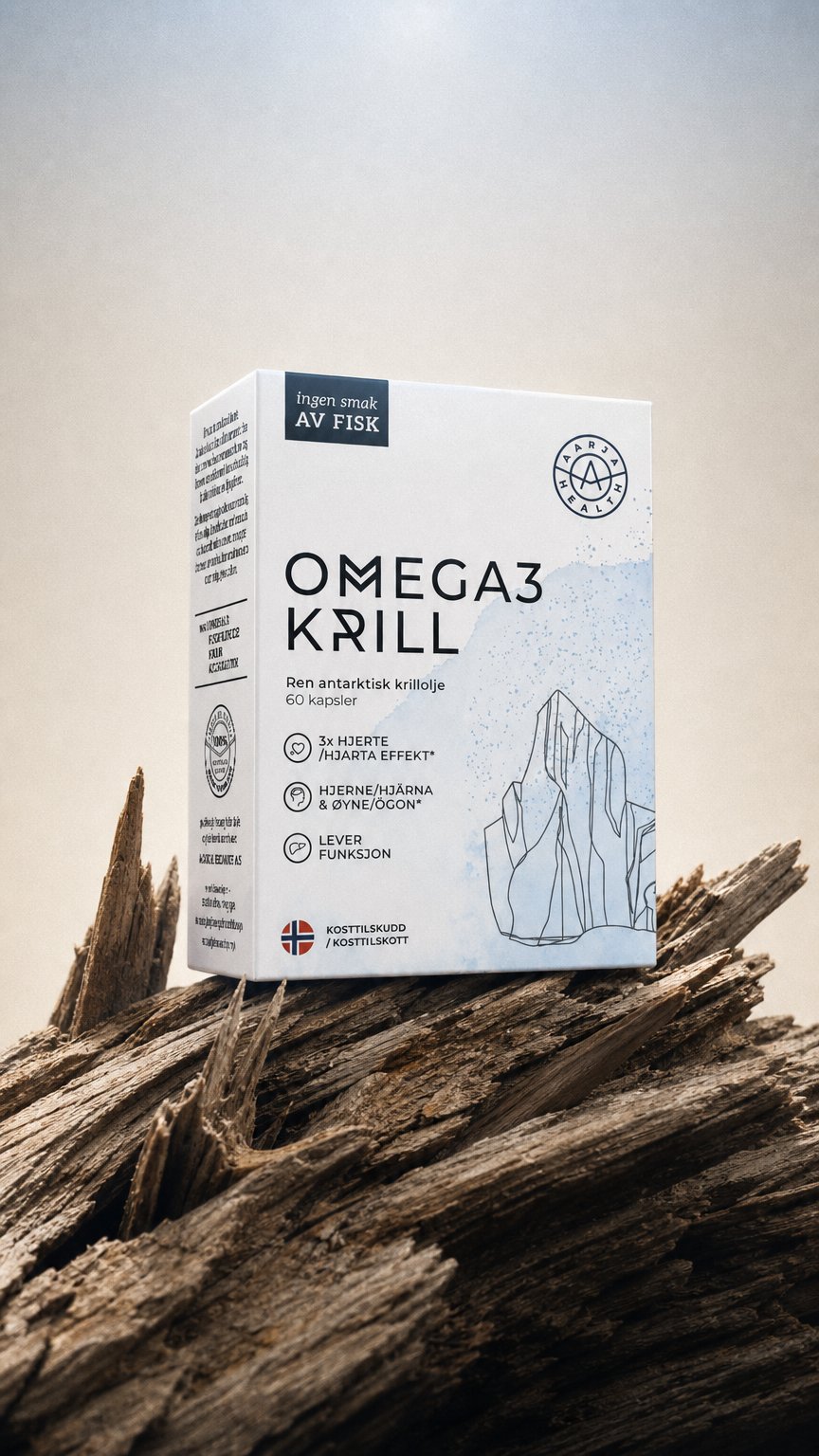 AI product shot of OMEGA3 KRILL PREMIUM, ASTAXANTHIN