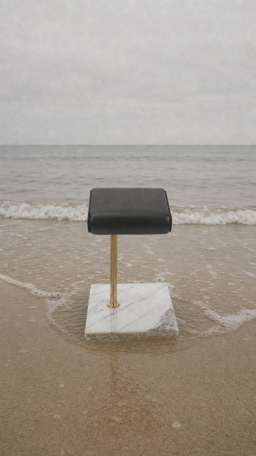 AI product shot of Blake Marble Watch Stand