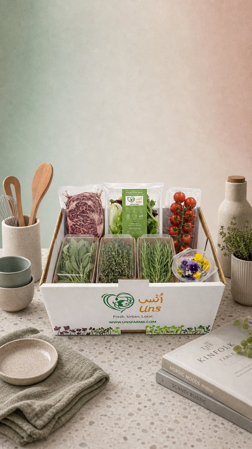 AI product shot of UNS Gourmet Selection