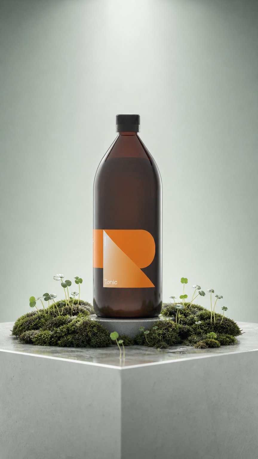 AI product shot of TONIC SIRUP