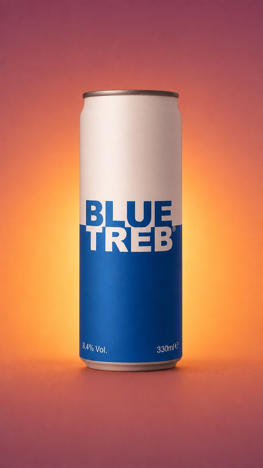 AI product shot of BLUE TREB