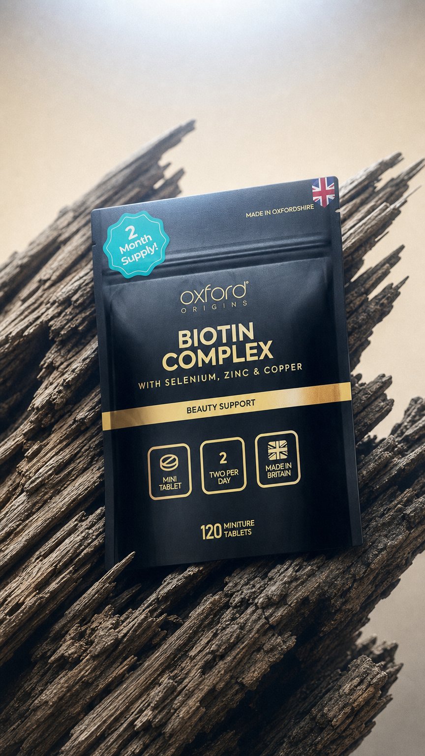 AI product shot of Biotin Complex