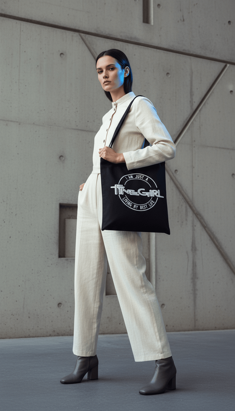 AI product shot of Free Tote Bag
