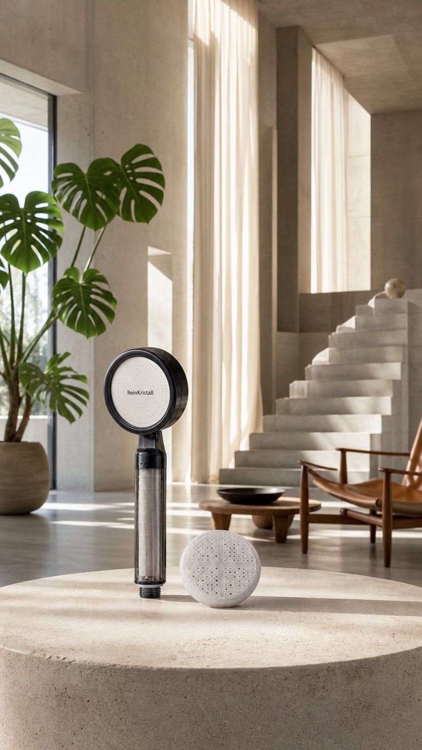 AI product shot of Austauschfilter - Duschfilter | ReinKristall