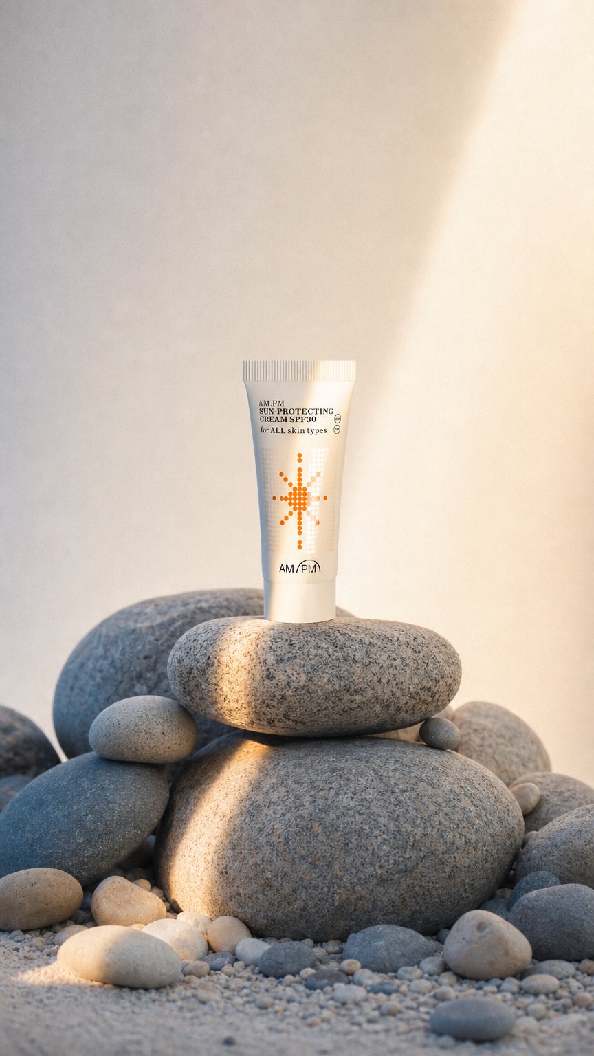 AI product shot of Sun-Protecting Cream SPF 30 - Travel Size