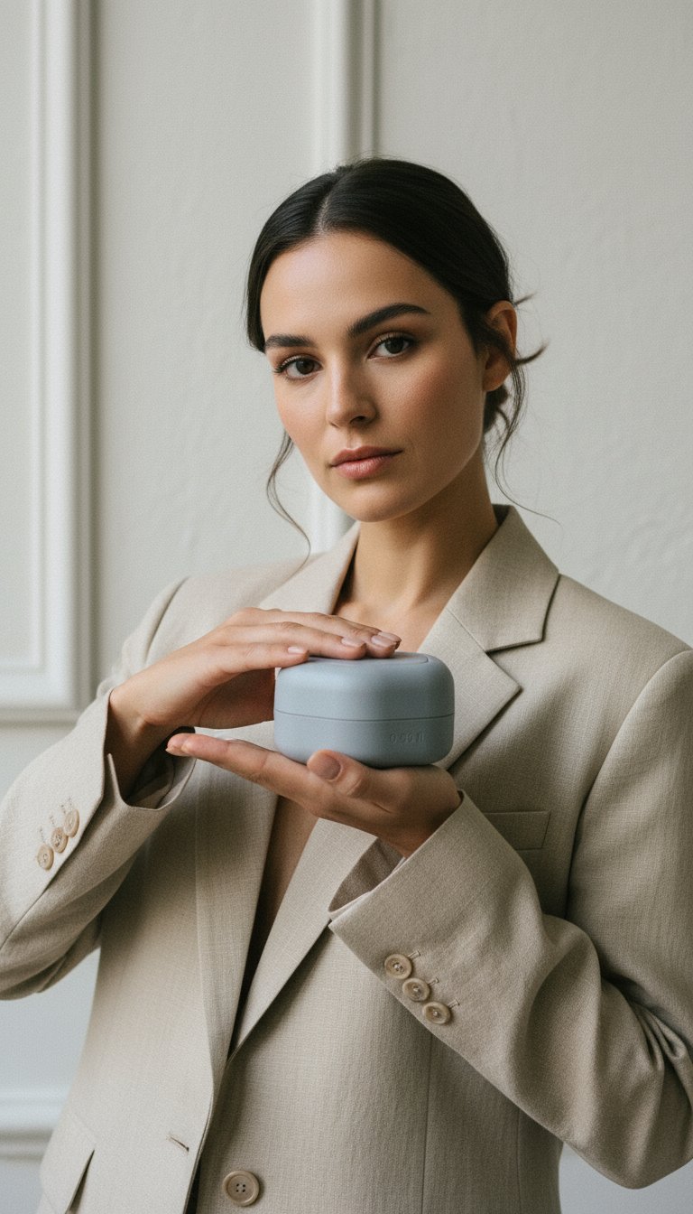 AI product shot of The Small Capsule