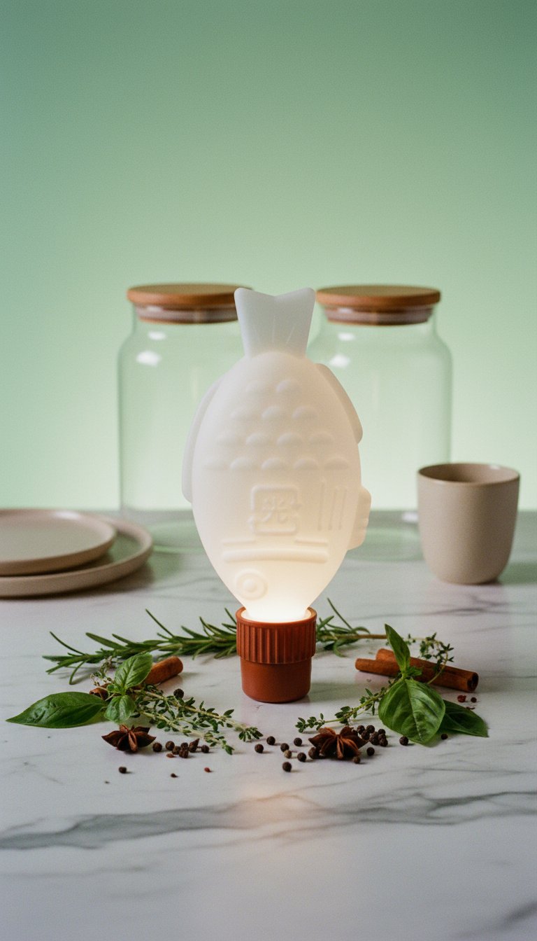 AI product shot of Light Soy Portable