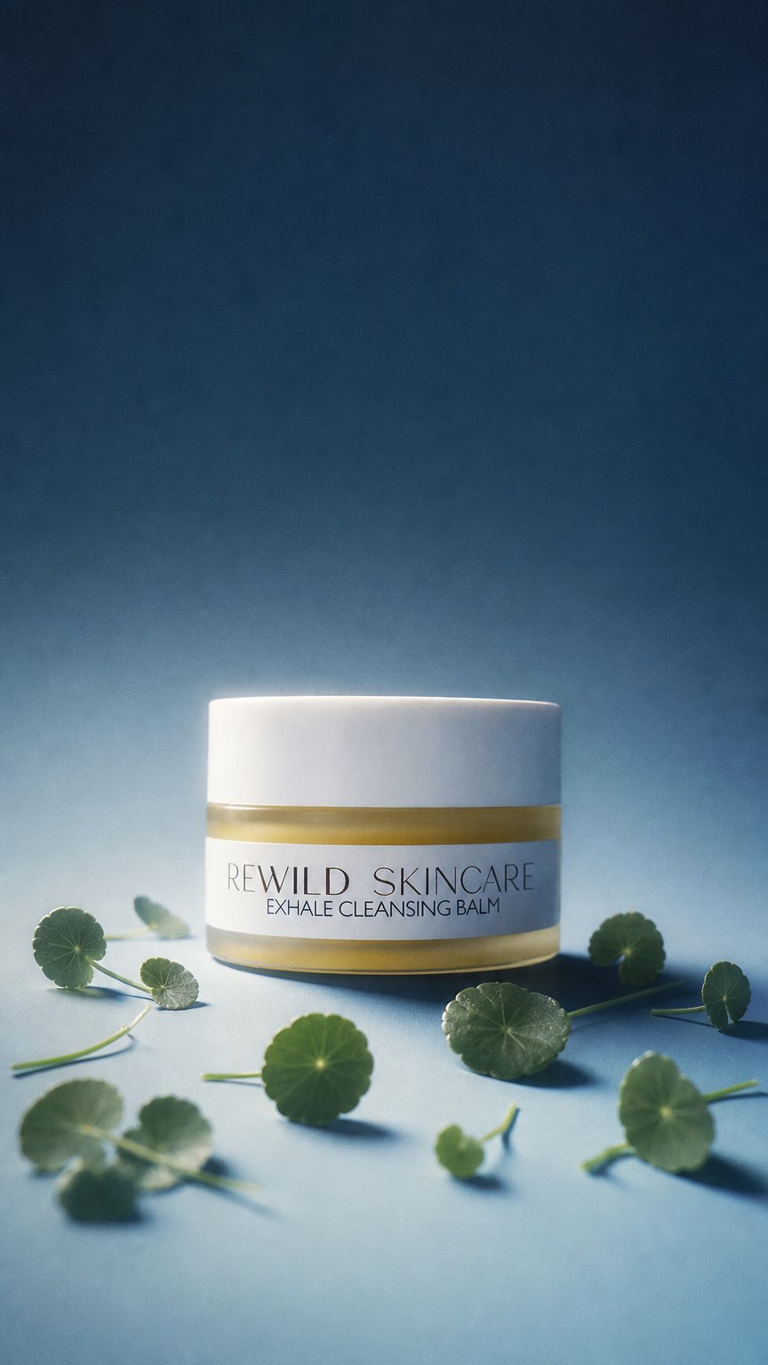 AI product shot of Exhale Cleansing Balm 50ml