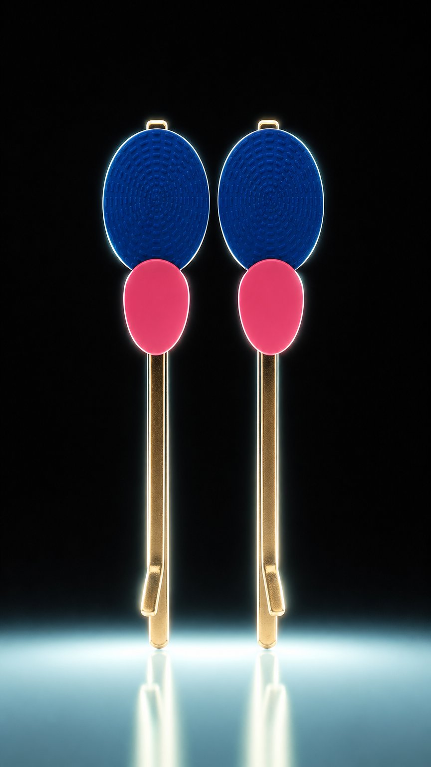 AI product shot of Thames Blue Pink