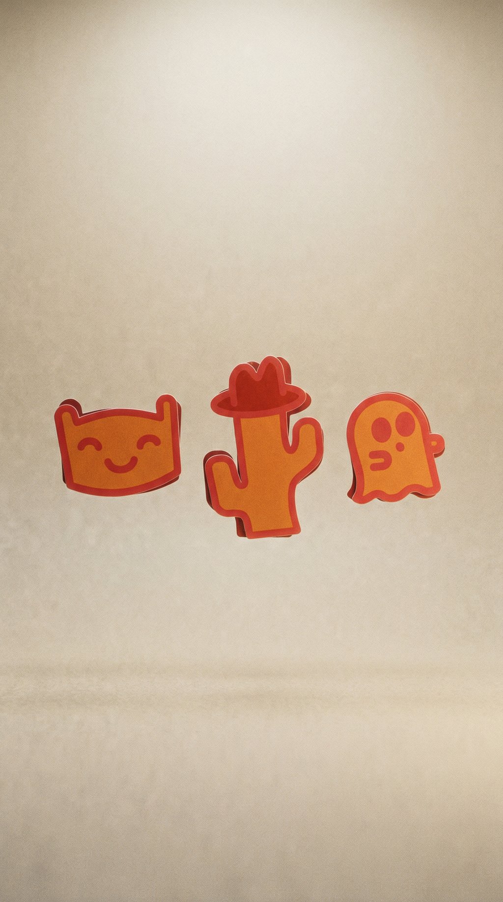 AI product shot of Die Cut Stickers