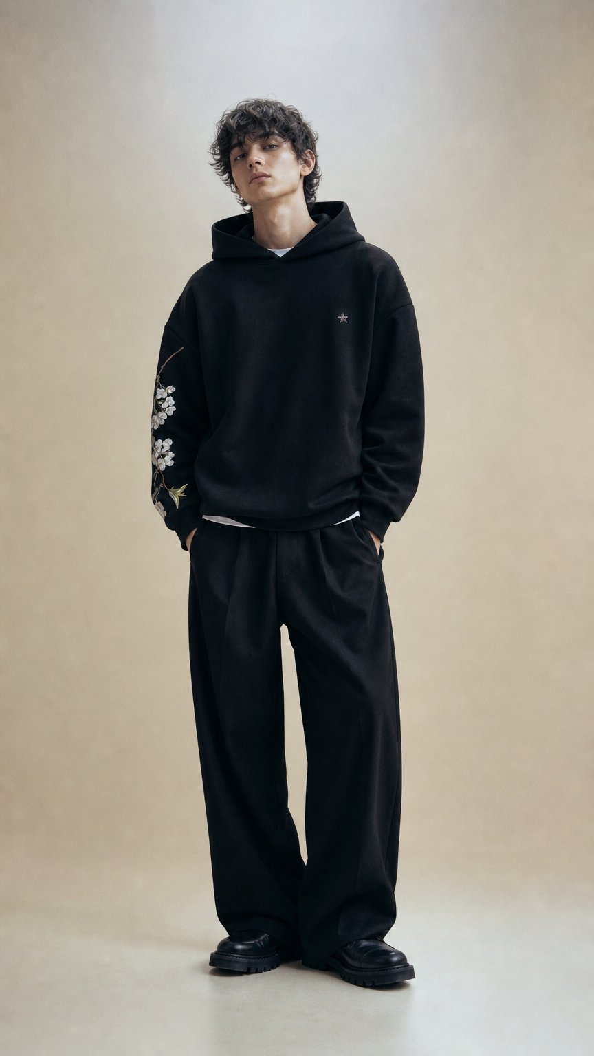 AI product shot of “Sampaguita” Luxury Hoodie