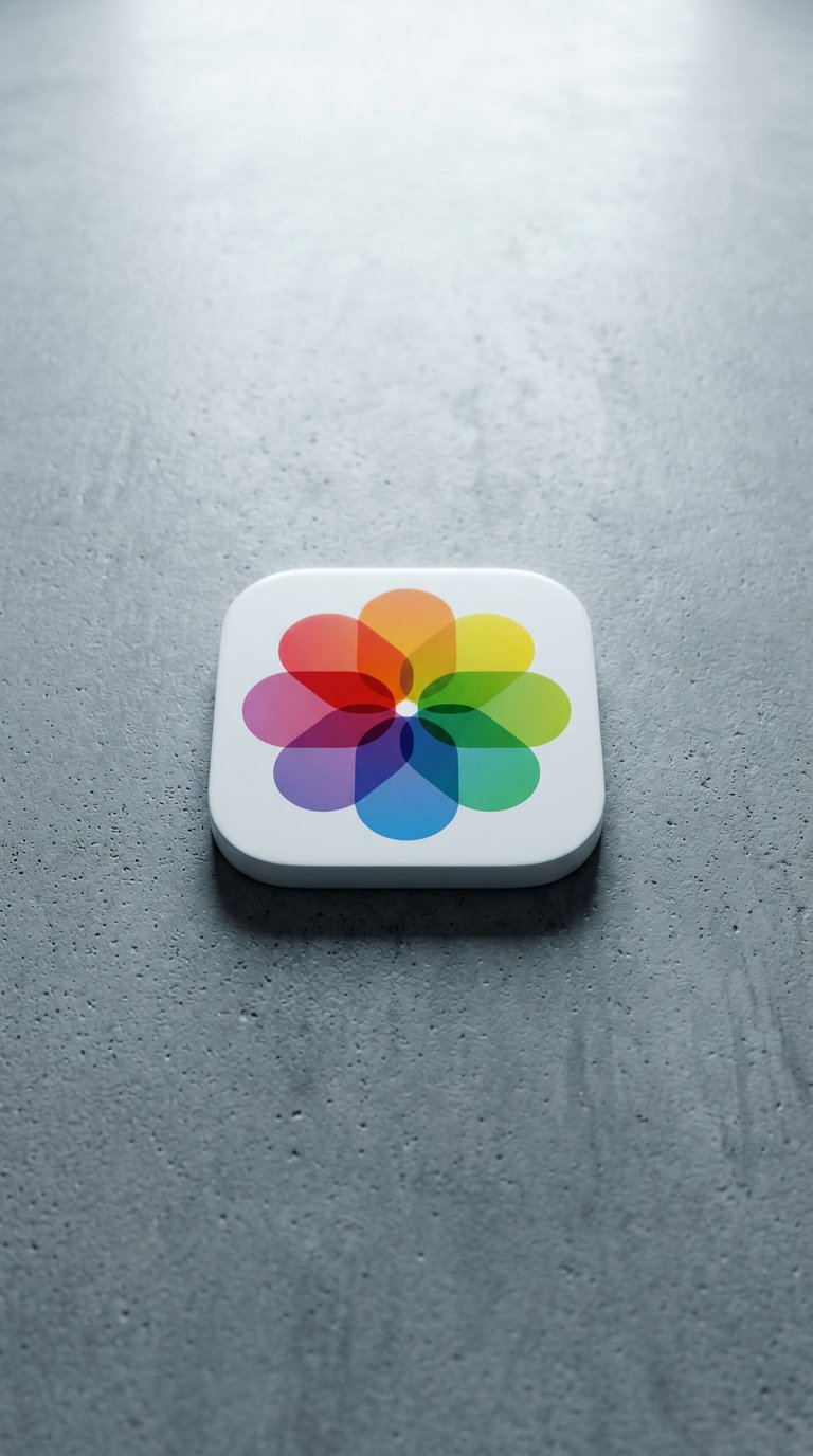 AI product shot of iCloud Photos